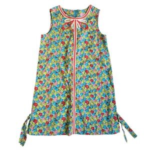 Lilly Pulitzer Sz 7 Girl Colorful Fish Print Dress Kids Sleeveless Summer Casual